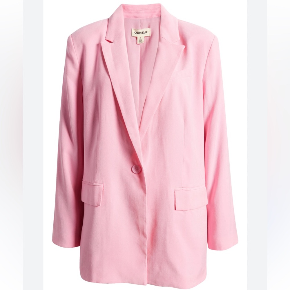 Open Edit PINK blazer!